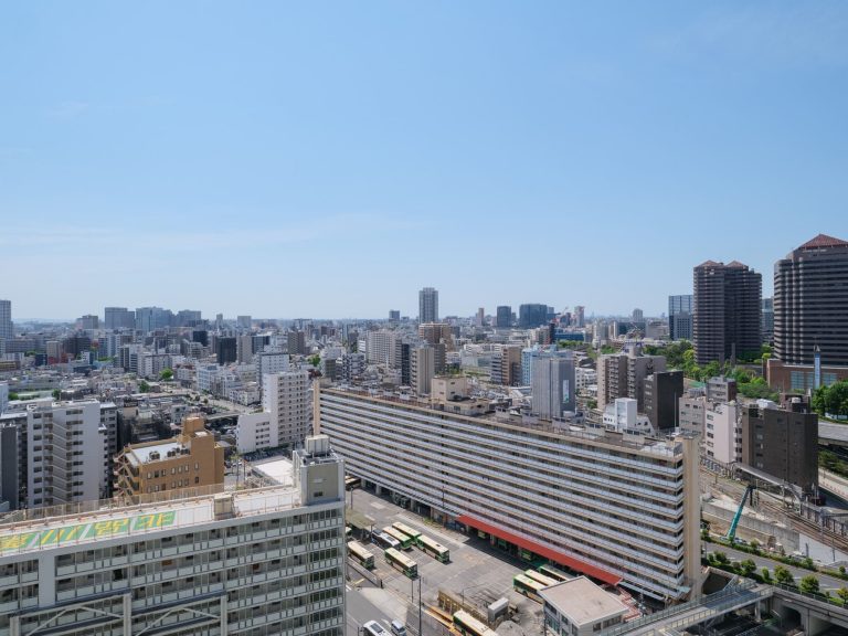 バルコニー眺望