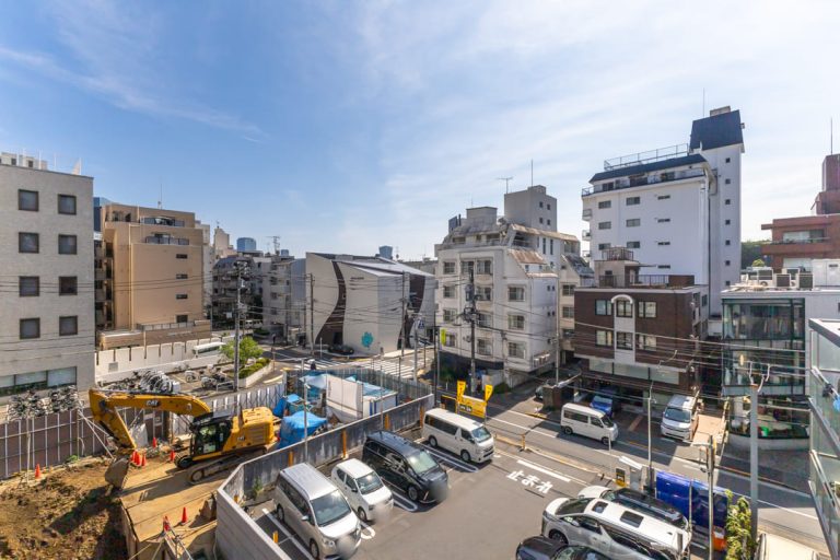 バルコニー眺望