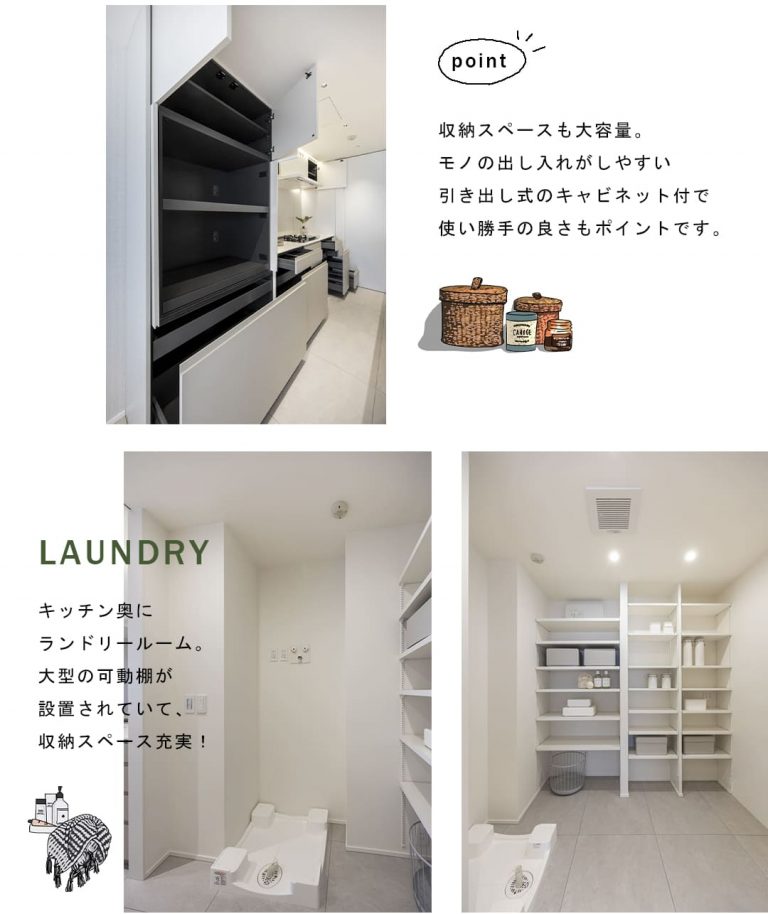 広尾ガーデンヒルズ・イーストヒルB棟のキッチン