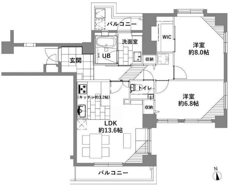 間取図
