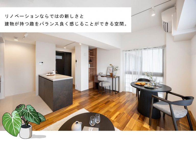ユニーブル江戸川橋のリビングダイニング