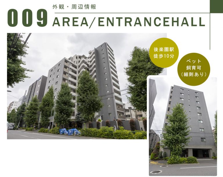 小石川アインスの外観・周辺情報