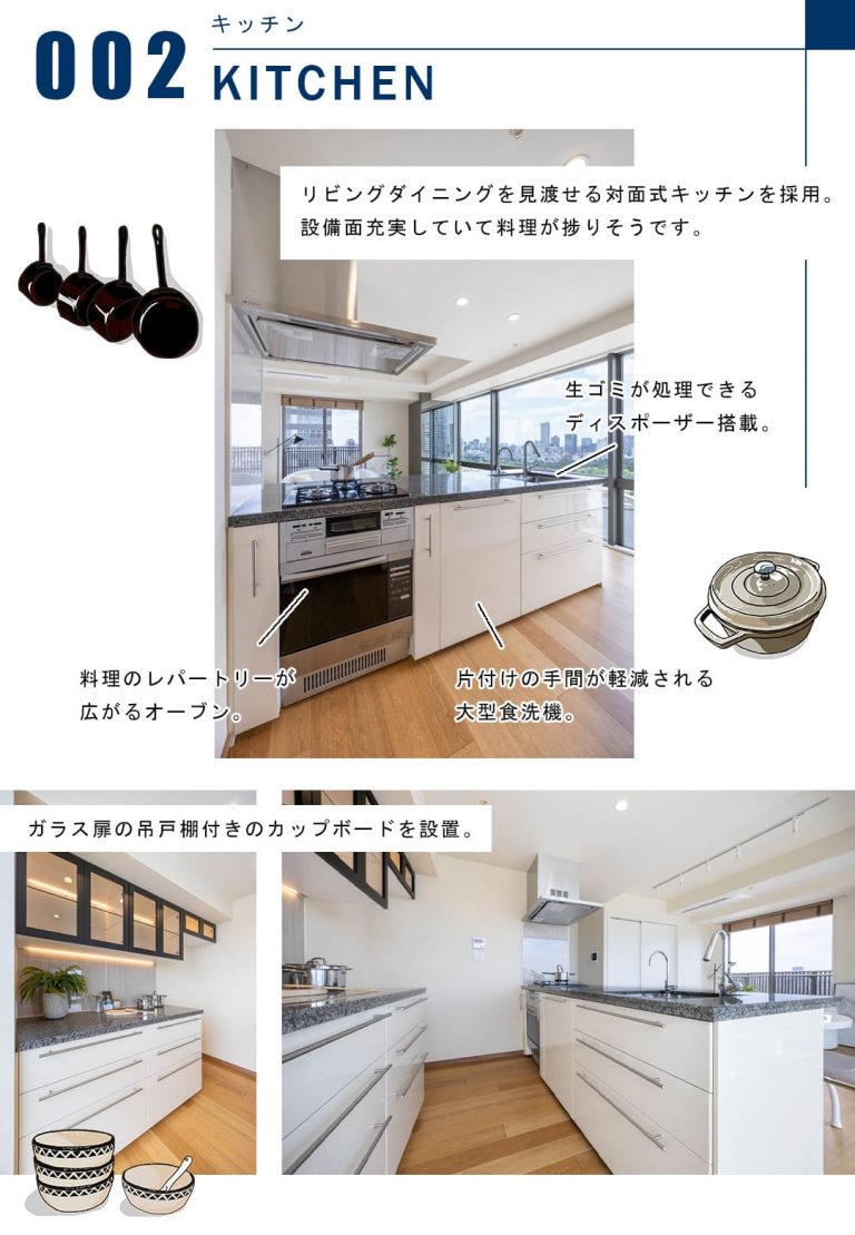 アトラスタワー六本木のKITCHEN