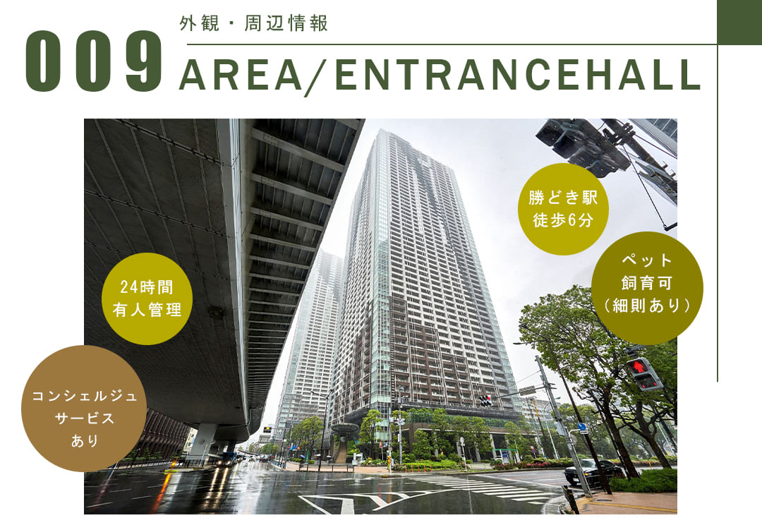 THE TOKYO TOWERS MIDTOWERの外観・周辺情報
