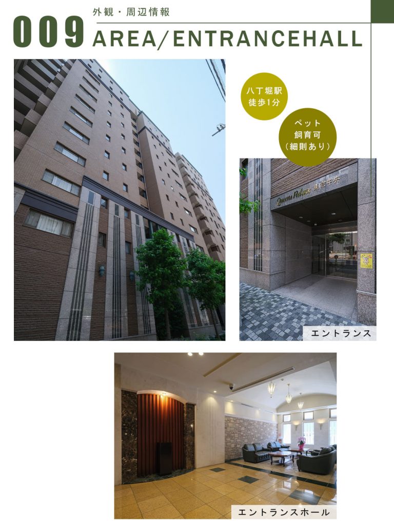 クイーンズパレス東京中央の外観・周辺情報