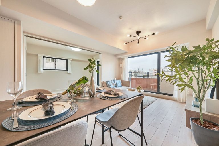 浜町　角部屋で全室窓付、見晴らしのいい開放的な住まい
