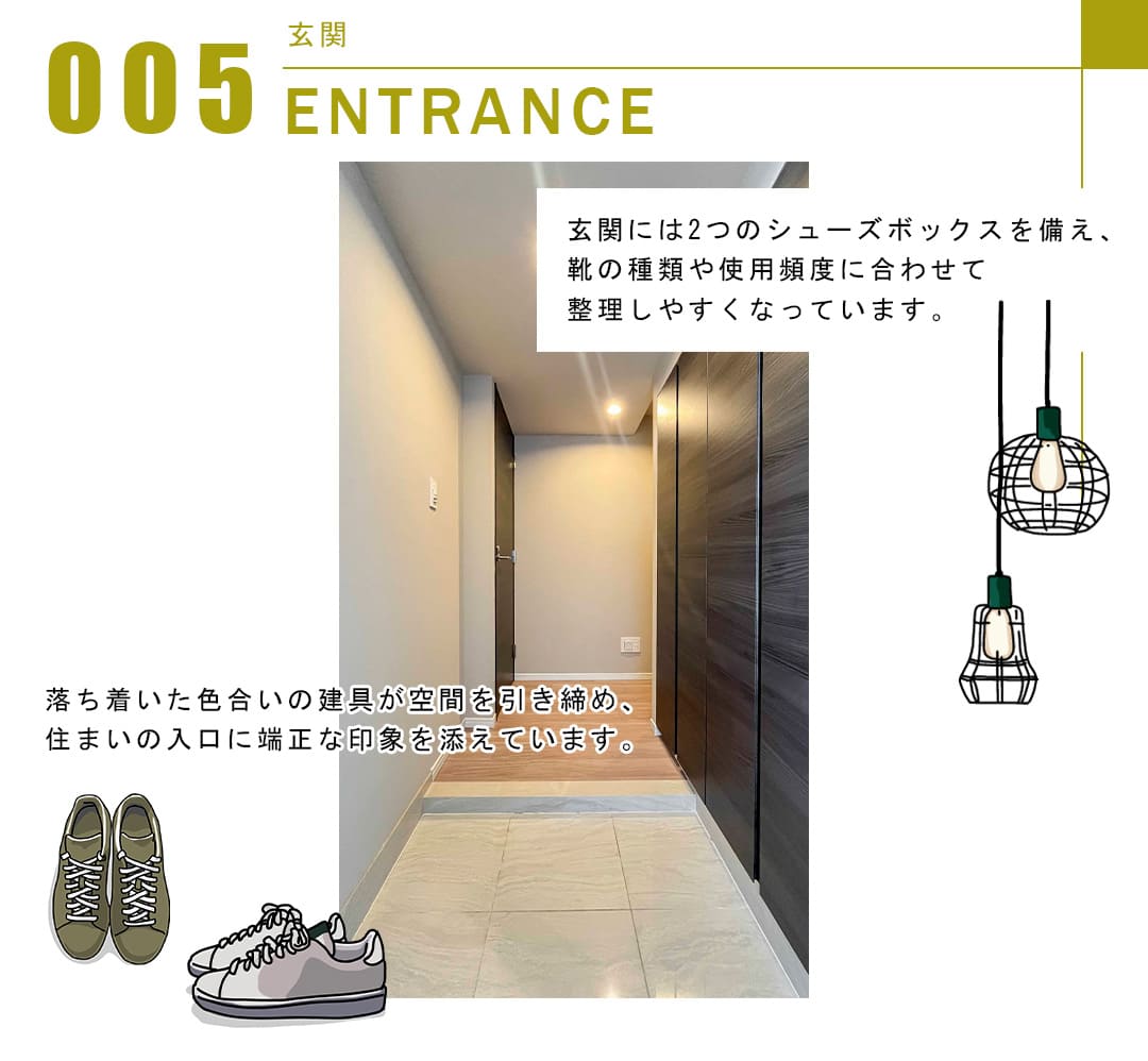GREENPARK日本橋横山町の玄関