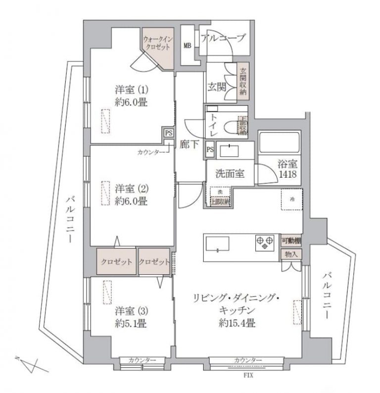 間取図