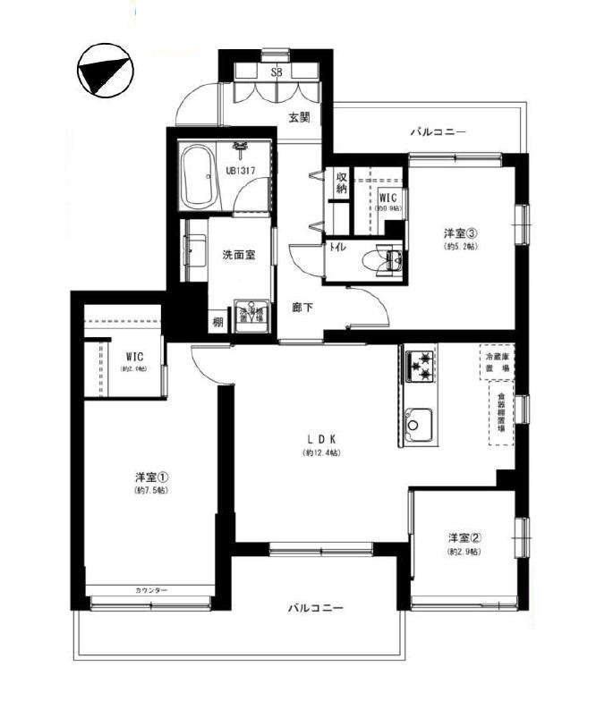  間取り図