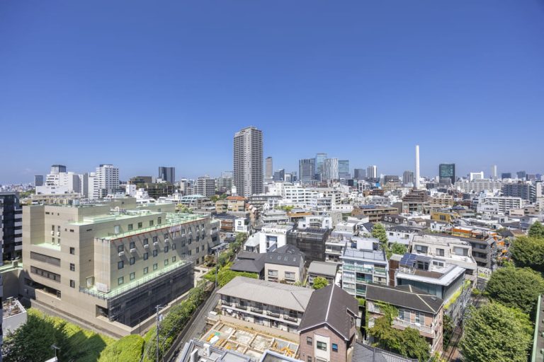 サービスバルコニー眺望