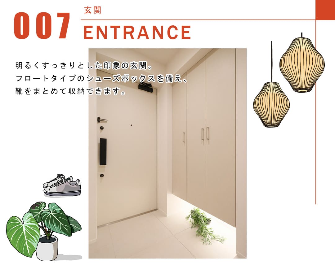 ウエリス銀座二丁目の玄関