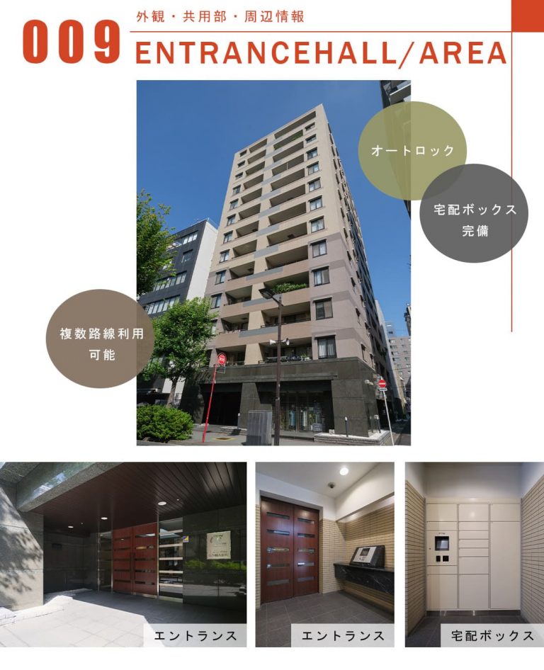 クレストフォルム日本橋人形町の外観