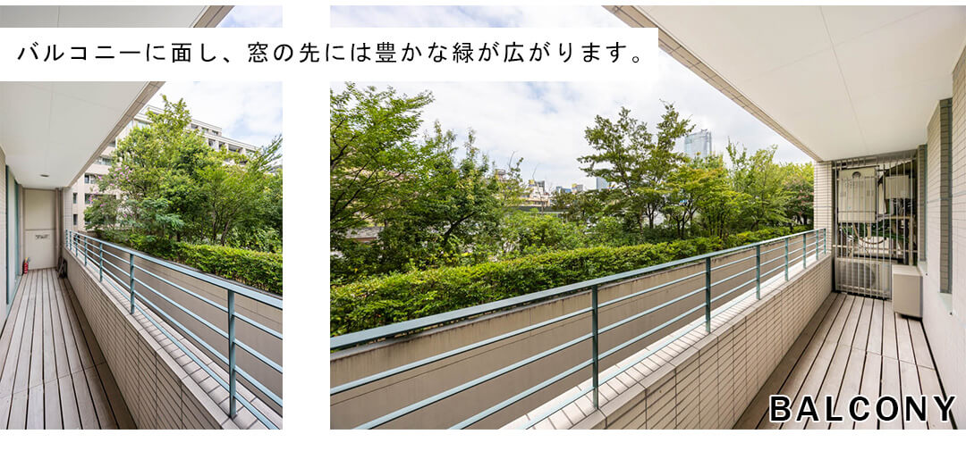 麻布霞町パークマンションの洋室