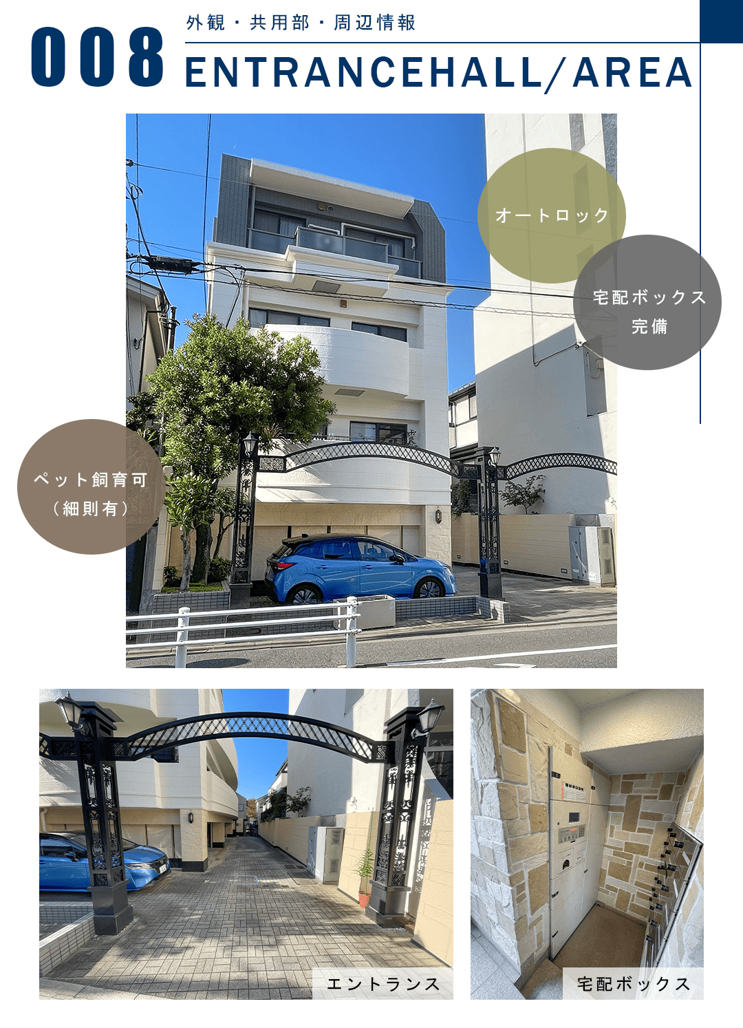 クレストフォルム駒沢公園の外観