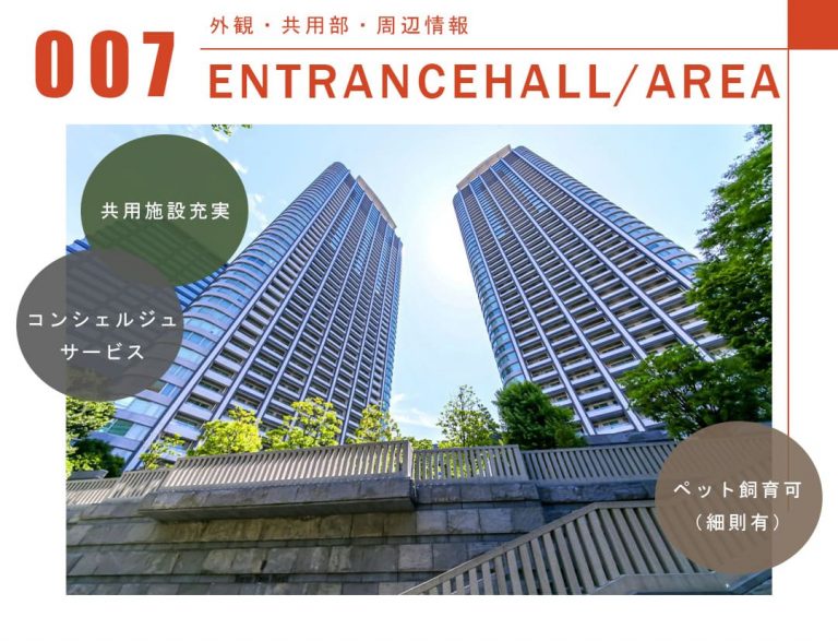 東京ツインパークスレフトウイングの外観