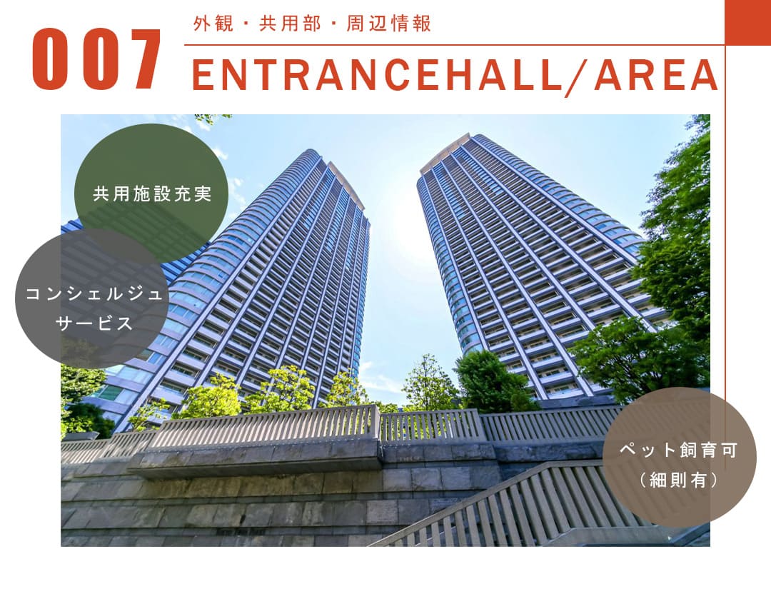 東京ツインパークスレフトウイングの外観