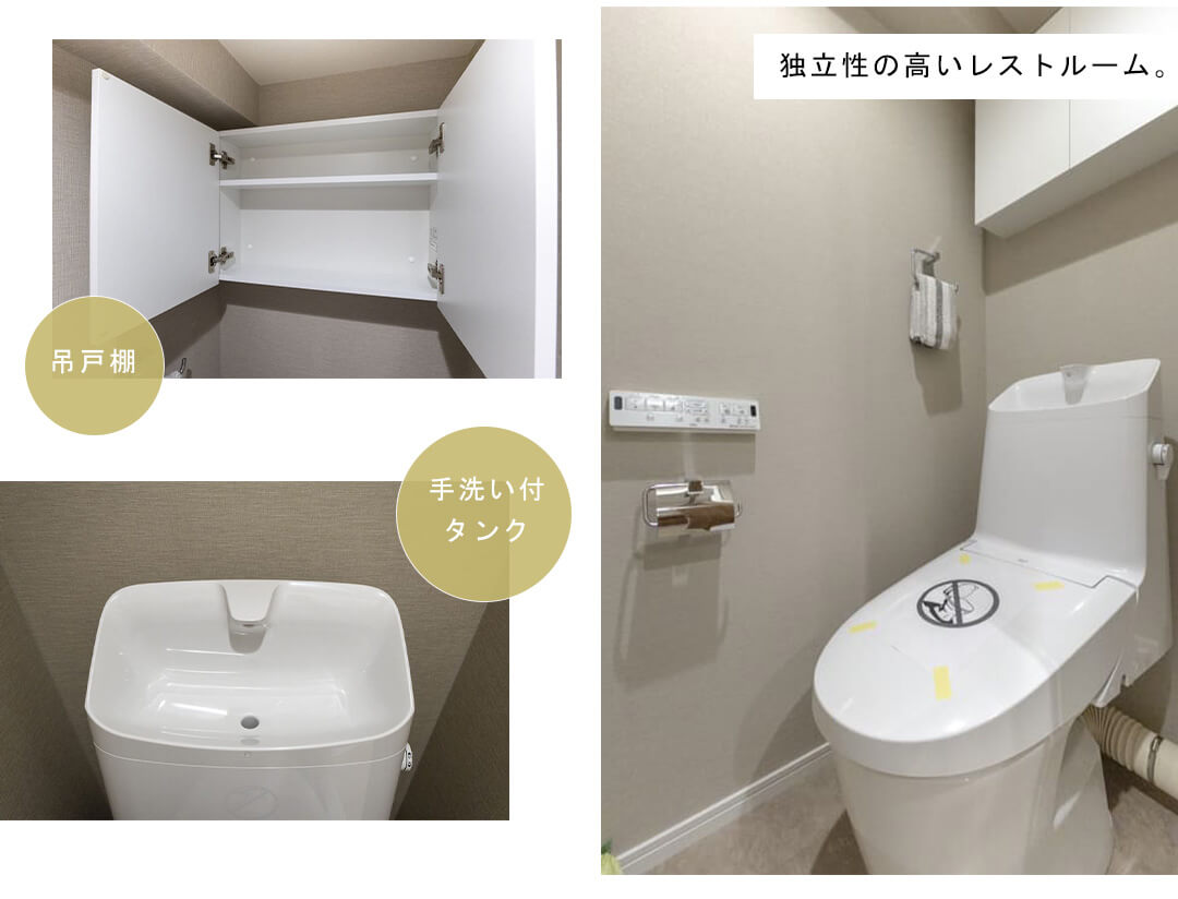 ラ・フォルム池尻大橋のトイレ