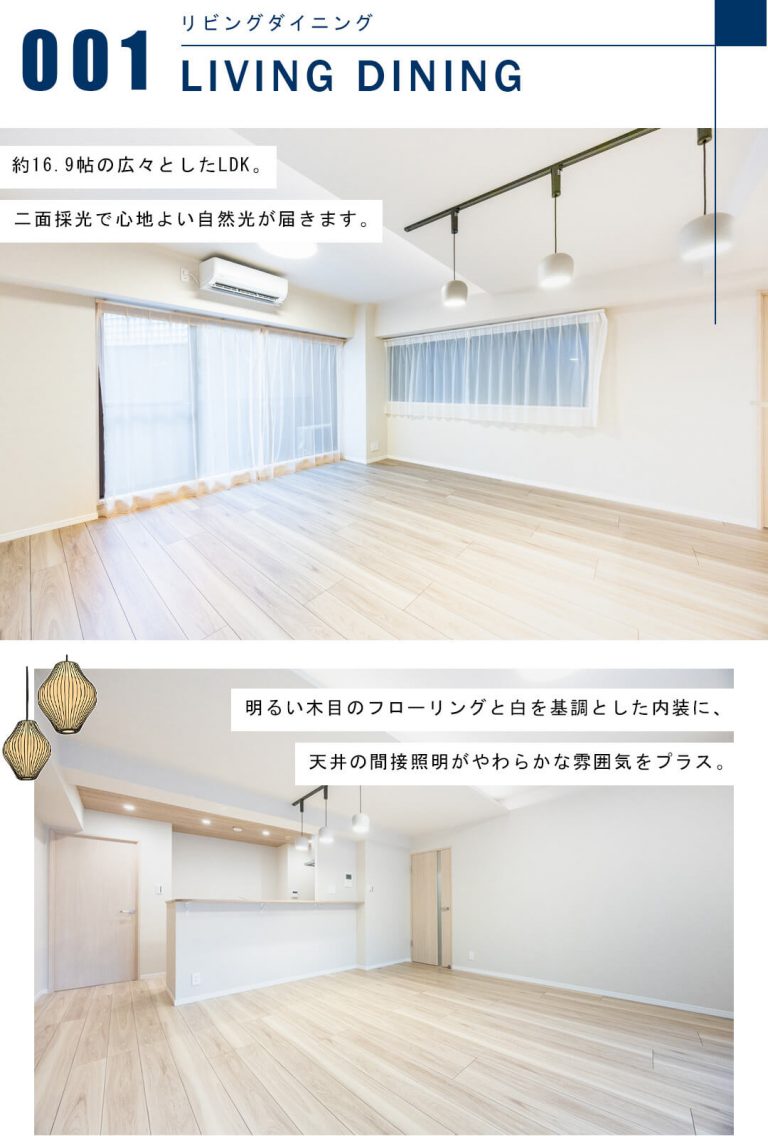 藤和小日向ホームズのリビングダイニング