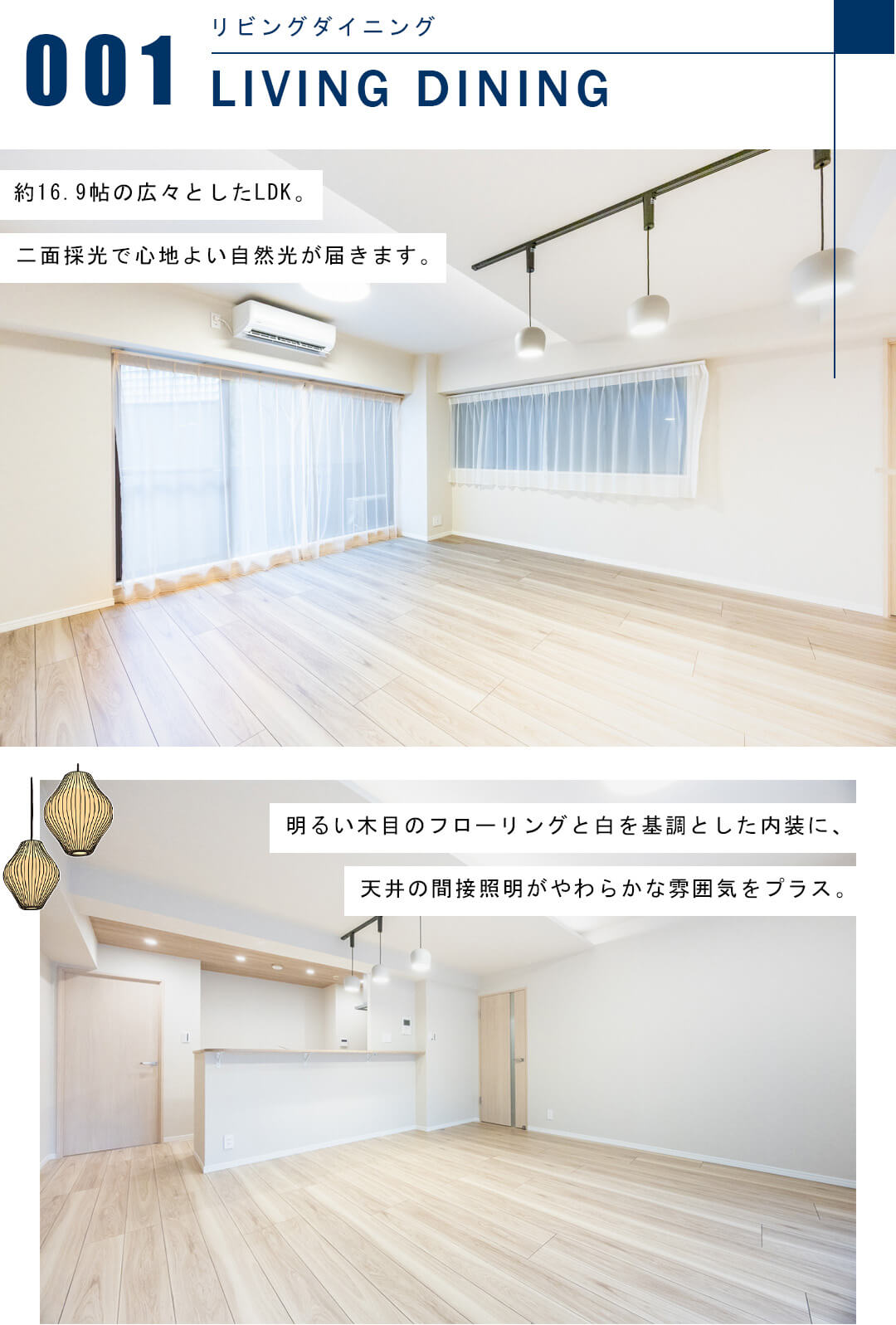 藤和小日向ホームズのリビングダイニング