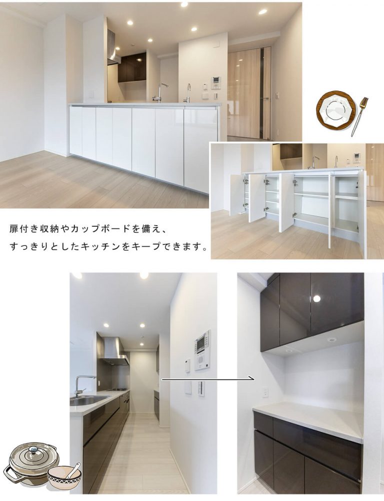 ザ・パークハウス代官山のキッチン