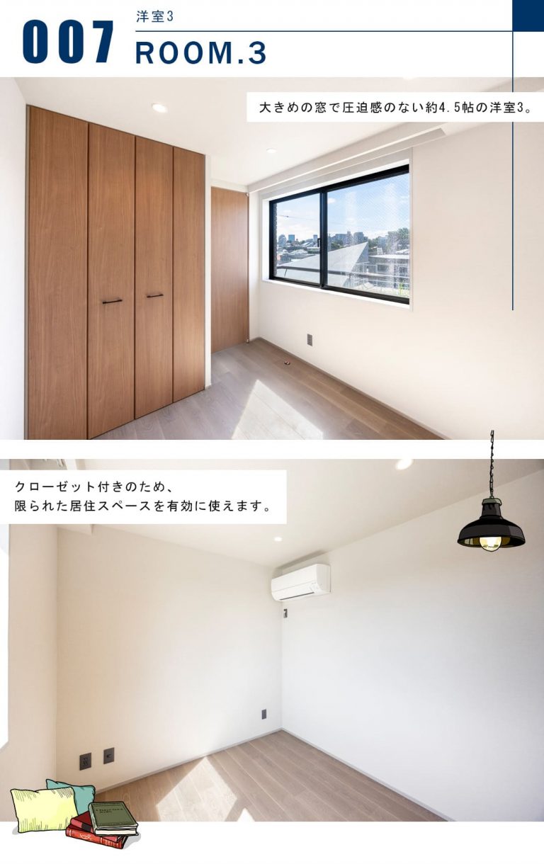イクシオン代々木大山の洋室3
