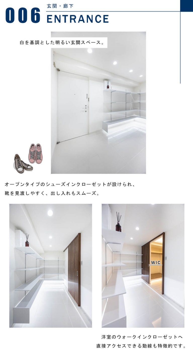 渋谷グランドハイツの玄関