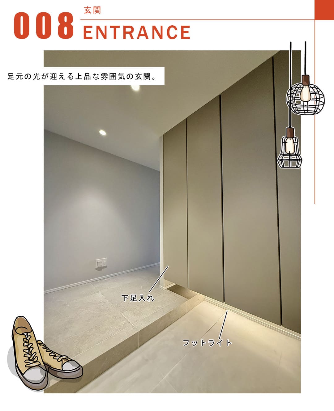 グランフォルム六番町の玄関