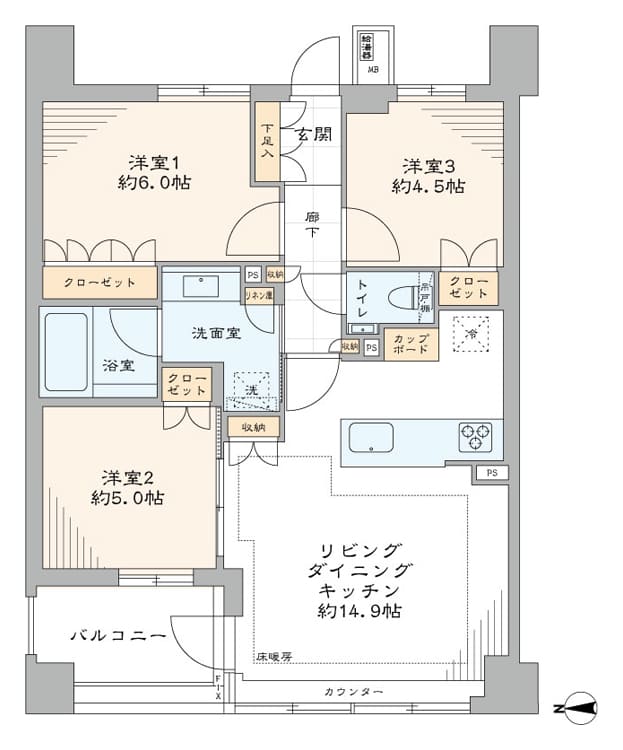  間取り図