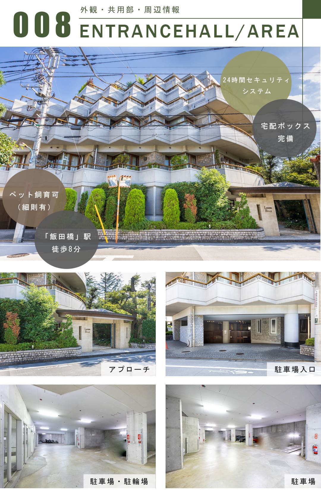 レジェンドヒルズ市ヶ谷若宮町の外観