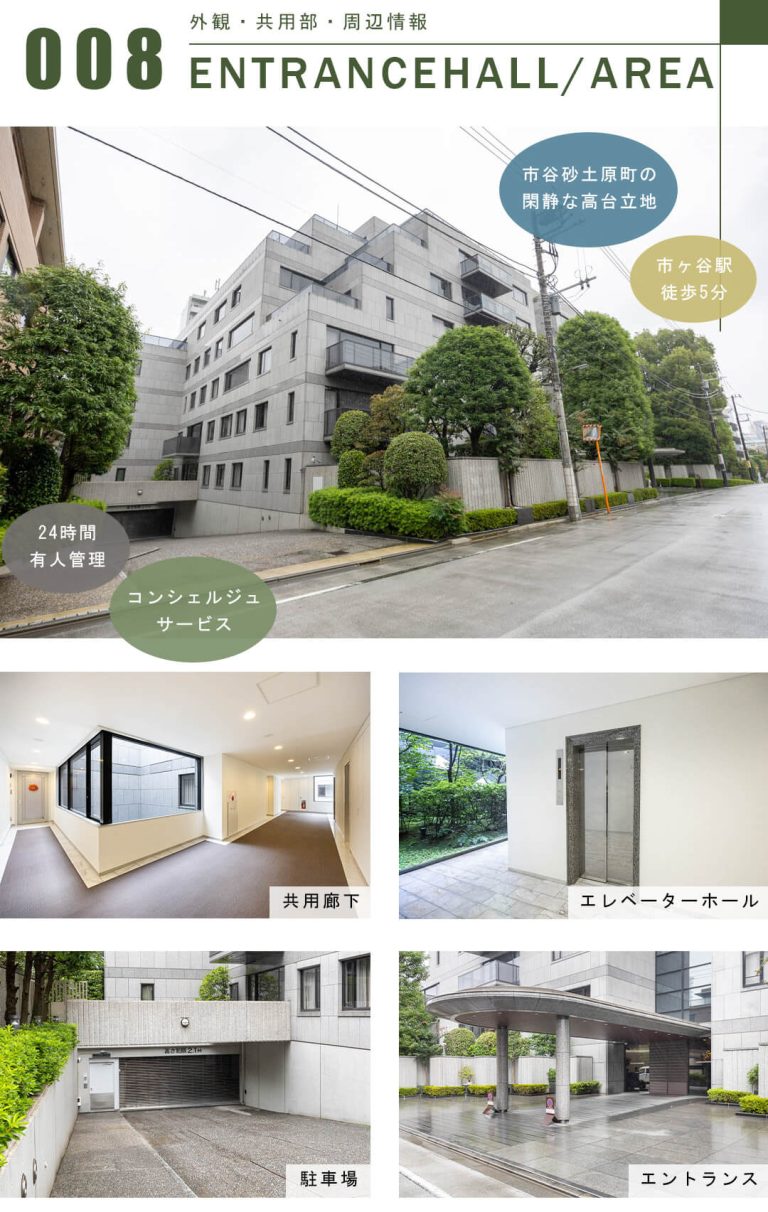 クレストコート砂土原の外観と共用部