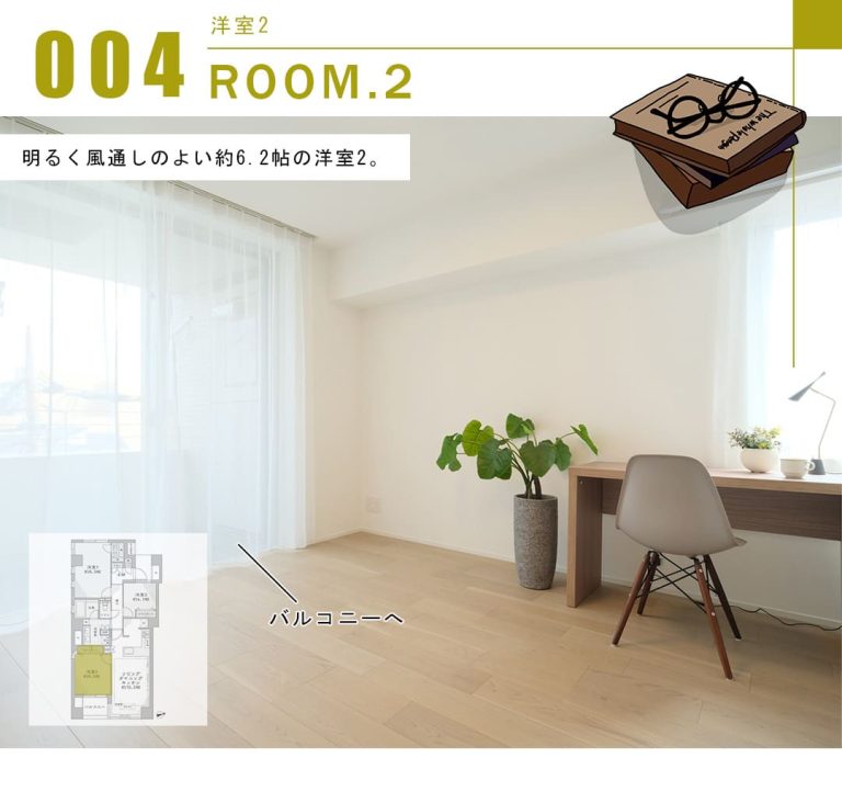 グランドメゾン永福町の洋室2
