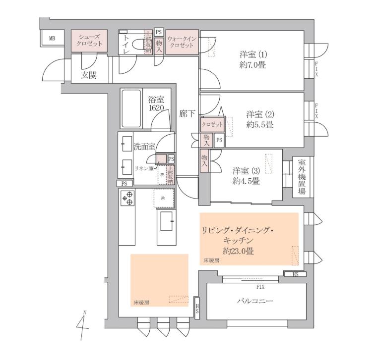  間取り図