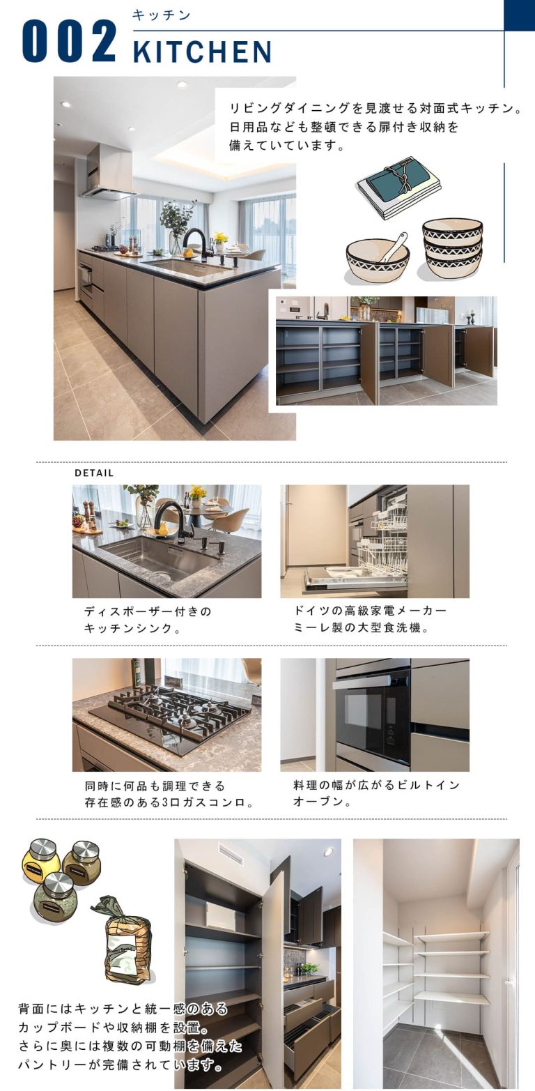 ブランズ白金台五丁目のキッチン