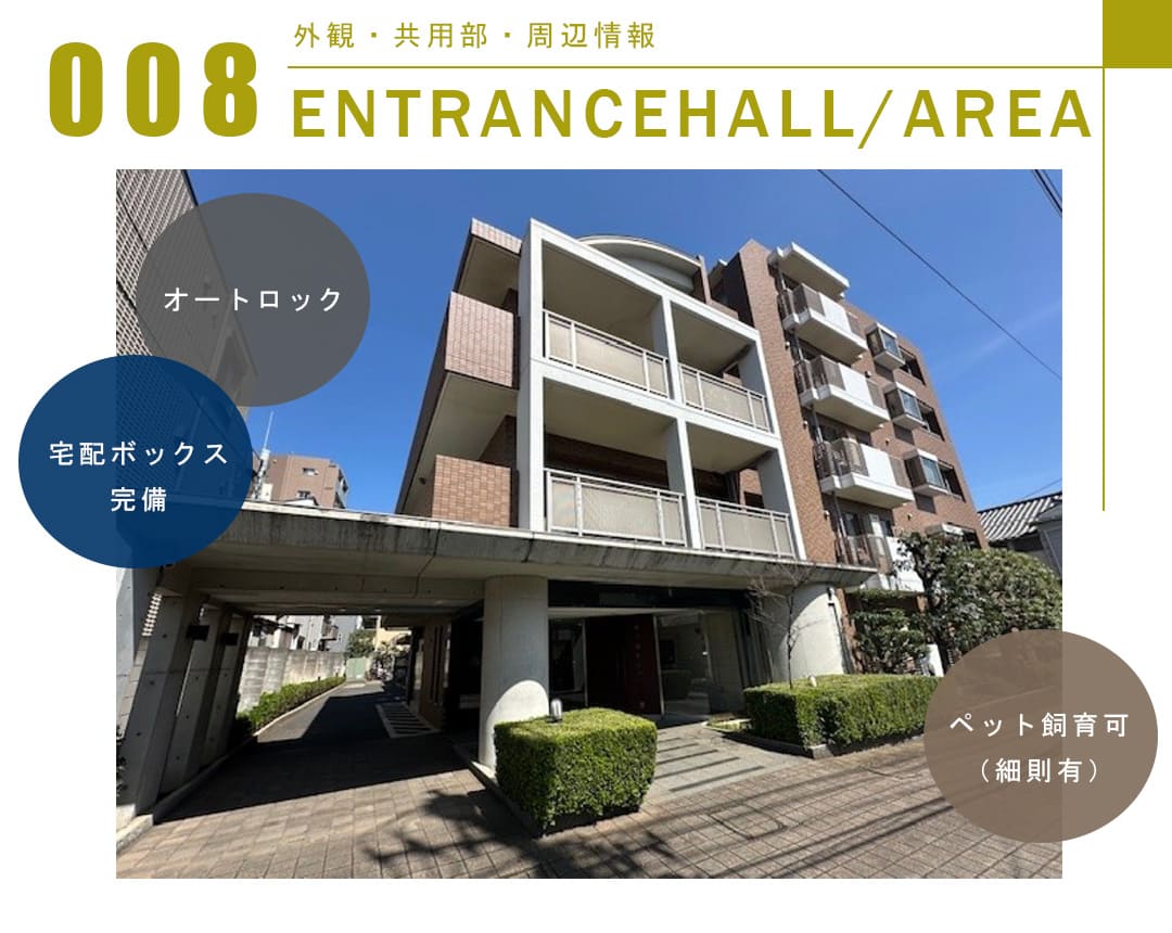 ロネスタ戸越公園の外観