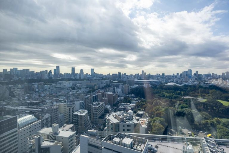 主寝室からの眺望