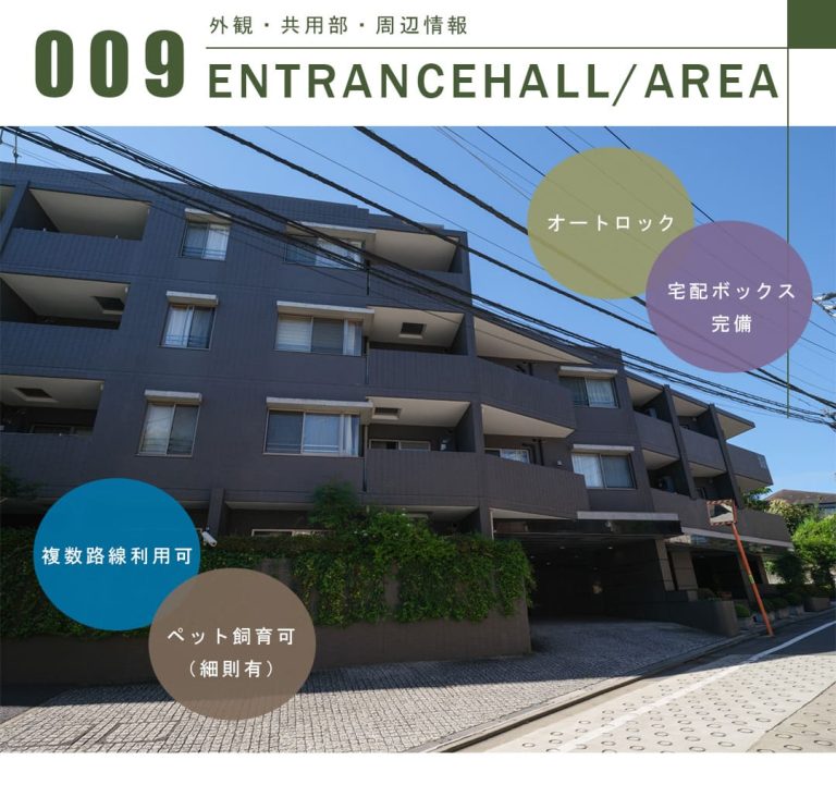 目白御留山デュープレックスの外観・共用部・周辺情報