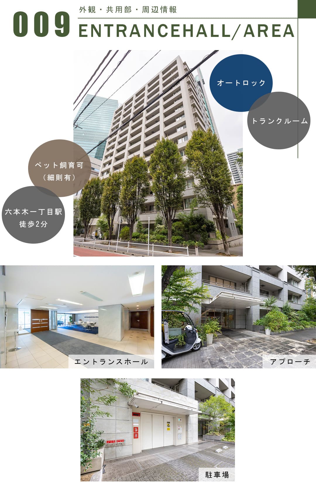 麻布市兵衛町ホームズの外観