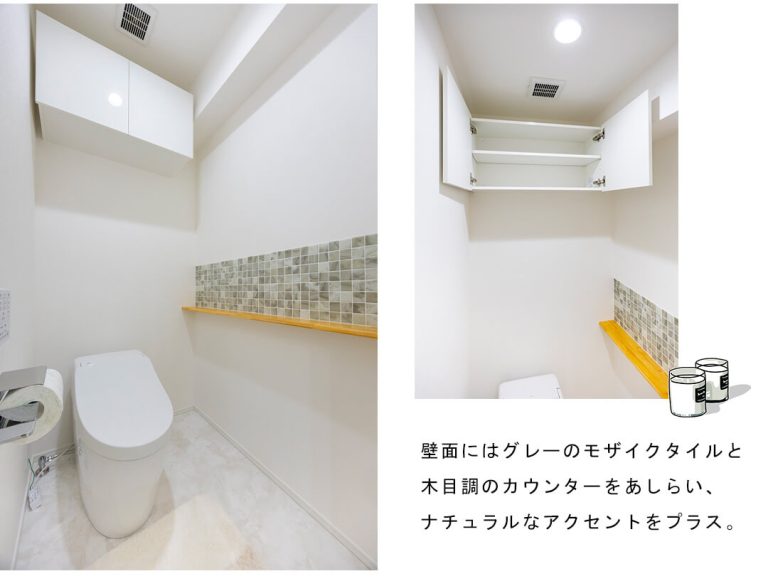 西麻布ホームズのトイレ