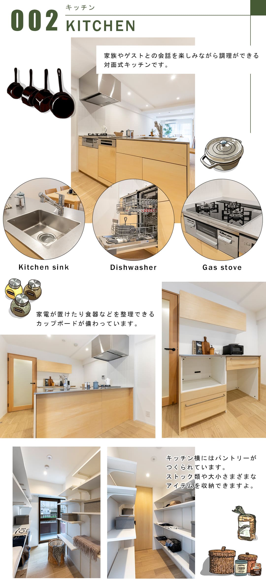 トーカンマンション代々木上原のキッチン