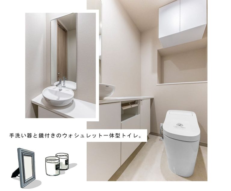 プラウド本郷のトイレ